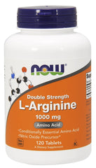 L-Arginine, 1000mg - 120 tablets | NOW Foods