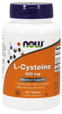 L-Cysteine, 500mg - 100 tablets | NOW Foods