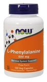 L-Phenylalanine, 500mg - 120 vcaps | NOW Foods