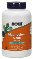 Magnesium, 400mg - 180 vcaps | NOW Foods
