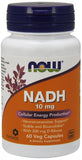 NADH, 10mg - 60 vcaps | NOW Foods
