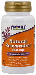Resveratrol, 200mg - 60 vcaps | NOW Foods