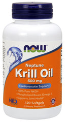 Krill Oil, 500mg - 120 softgels | NOW Foods