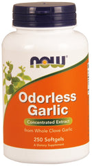 Odorless Garlic - 250 softgels | NOW Foods