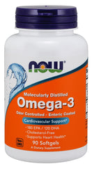 Omega-3 Enteric Coated - 90 softgels | NOW Foods