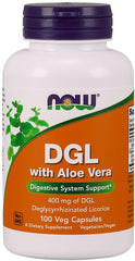 DGL with Aloe Vera - 100 vcaps | NOW Foods