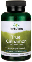 True Cinnamon Full Spectrum - 120 caps | Swanson
