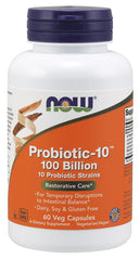 Probiotic-10, 100 Billion - 60 vcaps | NOW Foods