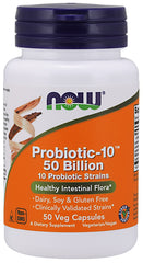 Probiotic-10, 50 Billion - 50 vcaps | NOW Foods