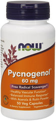 Pycnogenol with Acerola & Rutin Powder, 60mg - 50 vcaps | NOW Foods