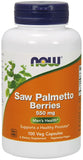 Saw Palmetto Berries, 550mg - 100 vcaps | NOW Foods