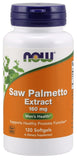 Saw Palmetto Extract, 160mg - 120 softgels | NOW Foods