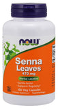 Senna Leaves, 470mg - 100 vcaps | NOW Foods
