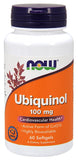 Ubiquinol, 100mg - 60 softgels | NOW Foods