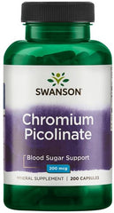 Chromium Picolinate, 200mcg - 200 caps | Swanson