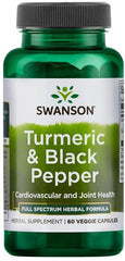 Turmeric & Black Pepper - 60 vcaps | Swanson