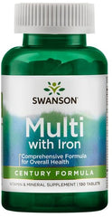 Multi with Iron - Century Formula - 130 tablets | Swanson