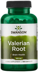 Valerian Root, 475mg - 100 caps | Swanson