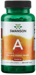 Vitamin A, 10 000 IU - 250 softgels | Swanson