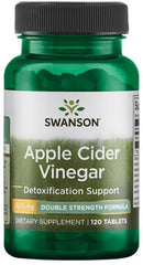 Apple Cider Vinegar, 200mg Double-Strength - 120 tablets | Swanson
