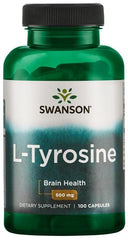 L-Tyrosine, 500mg - 100 caps | Swanson