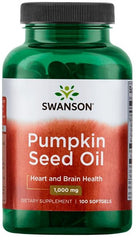 Pumpkin Seed Oil, 1000mg - 100 softgels | Swanson
