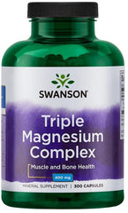 Triple Magnesium Complex, 400mg - 300 caps | Swanson