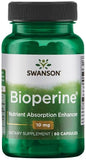 Bioperine, 10mg - 60 caps | Swanson