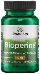 Bioperine, 10mg - 60 caps | Swanson