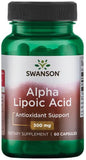 Alpha Lipoic Acid, 300mg - 60 caps | Swanson