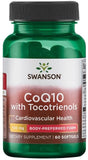 CoQ10, 100 mg (with 10mg Tocotrienols) - 60 softgels | Swanson