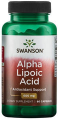 Alpha Lipoic Acid, 600mg - 60 caps | Swanson