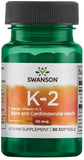 Vitamin K-2 - Natural, 50mcg - 30 softgels | Swanson