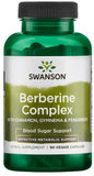 Berberine Complex with Cinnamon, Gymnema & Fenugreek - 90 vcaps | Swanson