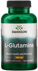 L-Glutamine, 500mg - 100 caps | Swanson