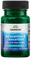 Astaxanthin & Zeaxanthin - 60 softgels | Swanson
