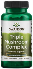 Triple Mushroom Standardized Complex - 60 caps | Swanson