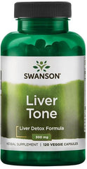 Liver Tone Liver Detox Formula, 300mg - 120 vcaps