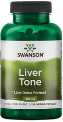 Liver Tone Liver Detox Formula, 300mg - 120 vcaps | Swanson