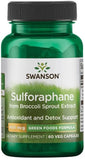 Sulforaphane from Broccoli Sprout Extract, 400mcg - 60 vcaps | Swanson
