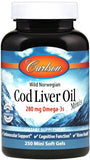 Cod Liver Oil Minis, 280mg - 250 mini softgels