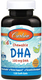 Kid's Chewable DHA, 100mg Orange - 120 softgels | Carlson Labs