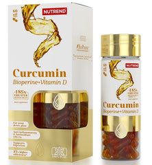 Curcumin + Bioperine + Vitamin D - 60 caps | Nutrend