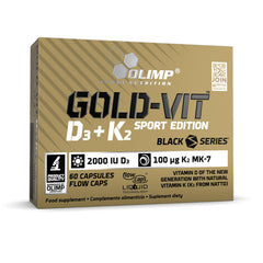 Gold Vit D3 + K2 Sport Edition - 60 caps | Olimp Nutrition