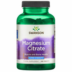 Magnesium Citrate, 225mg Super-Strength - 240 tablets | Swanson