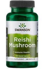 Reishi Mushroom, 600mg - 60 caps | Swanson