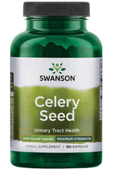 Celery Seed, 500mg - 180 caps | Swanson