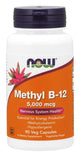 Methyl B-12, 5000mcg - 90 vcaps | NOW Foods