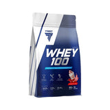Whey 100 (Bag), Strawberry - 900 grams | Trec Nutrition