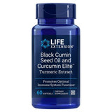Black Cumin Seed Oil and Curcumin Elite Turmeric Extract - 60 softgels | Life Extension